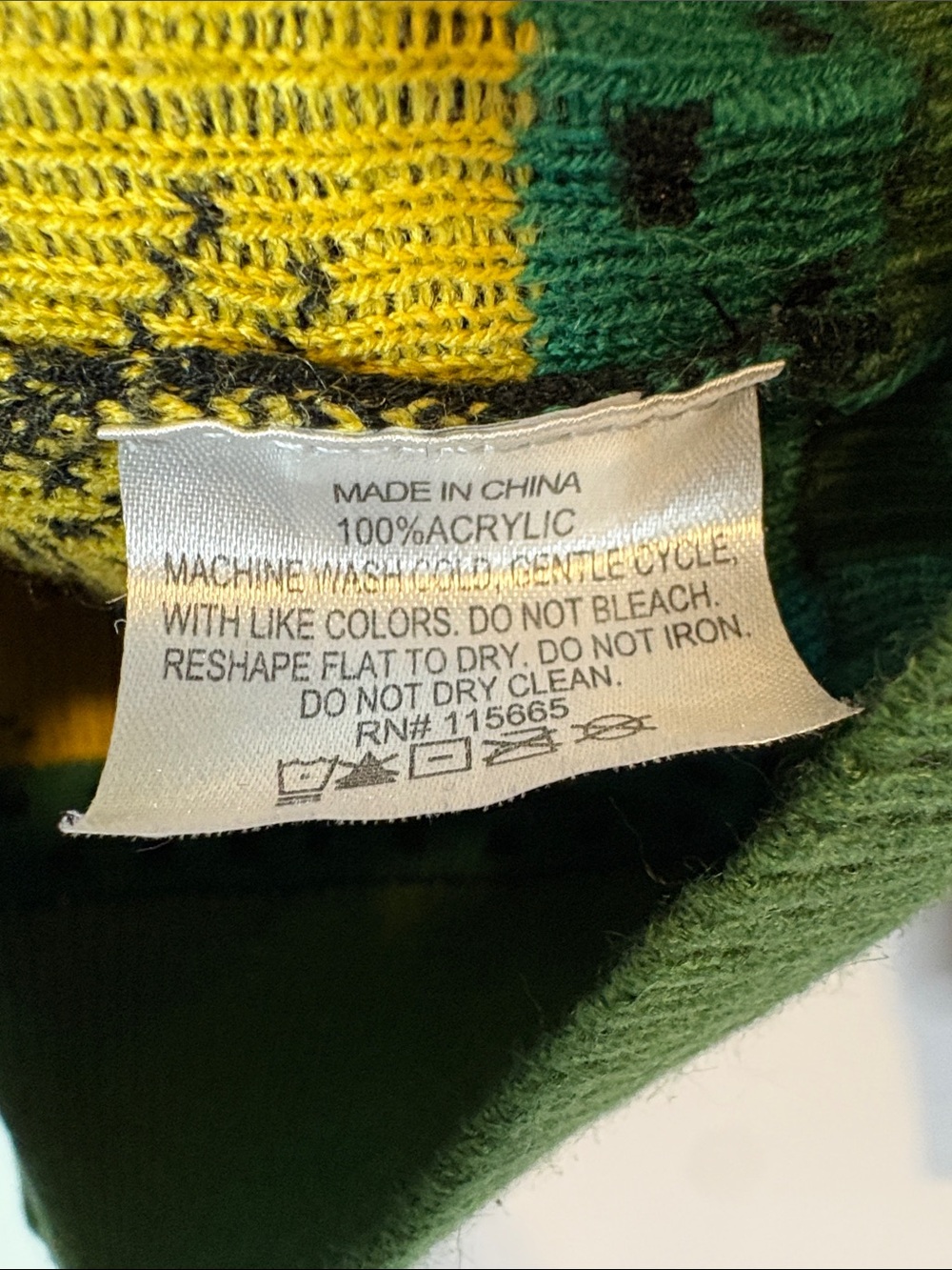 Leaves of Lorien BoxLunch Exclusive The Lord of the Rings Sweater Small LOTR Fan - Picture 4 of 5
